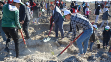 11 Kasım Fidan Dikim Gününde Emet'e 12 Bin Fidan