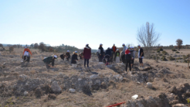 11 Kasım Fidan Dikim Gününde Emet'e 12 Bin Fidan