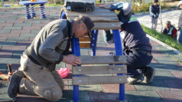 hayırlı olsun gazi emet ! ışıl ışıl bir parkımız oldu ! - akpınar mahallesi millet bahçesi -