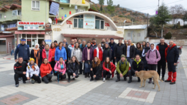 Yeni Rotalar Doğa Yürüyüşleri Kulübü Kütahya Grubu İlçemizdeydi