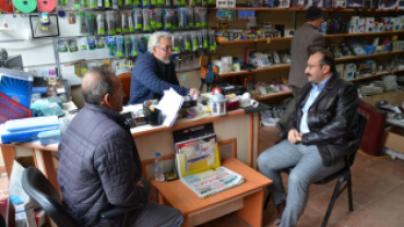 ESNAF VE VATANDAŞLARI BİLGİLENDİRME ZİYARETLERİ