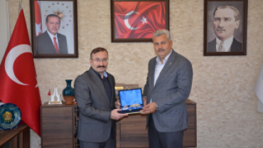 Belediye Başkanımız Hüseyin Doğana  Nezaket ziyareti