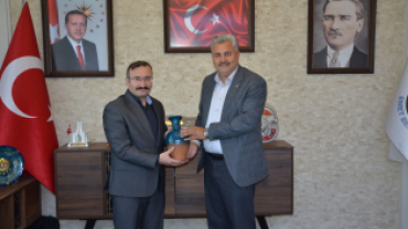 Belediye Başkanımız Hüseyin Doğana  Nezaket ziyareti