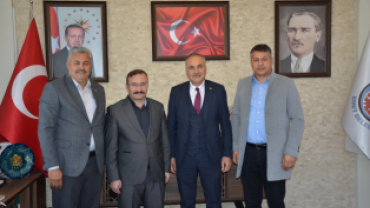 Belediye Başkanımız Hüseyin Doğana  Nezaket ziyareti