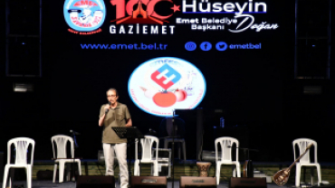 Gazi Emet Yöresel Ürünler ve El Sanatları Festivali'nin 2. Günü Öncül Günyeli Konseri ile sona erdi