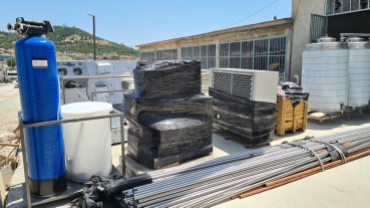 Mandıra kurma çalışmaları başladı