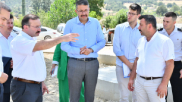 Vali Çelik Emet İlçesinde köy ve merkez çalışmalarını yerinde inceledi