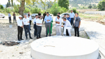 Vali Çelik Emet İlçesinde köy ve merkez çalışmalarını yerinde inceledi