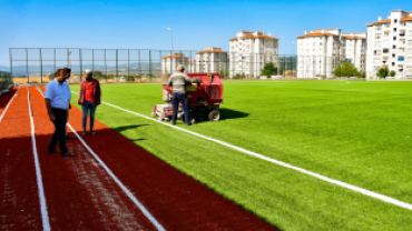 Emet’te 8 adet spor sahası ve 1 yeni şehir stadı hizmete girmek üzere