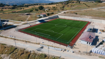 Emet’te 8 adet spor sahası ve 1 yeni şehir stadı hizmete girmek üzere