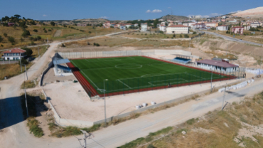 Emet’te 8 adet spor sahası ve 1 yeni şehir stadı hizmete girmek üzere