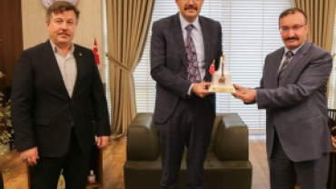 Vali Çelik hemşehrimiz oldu