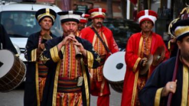 3 Eylül Gazi Emet'in Kurtuluşu Bor Termal ve Turizm Festivali kapsamında Mehteran ile kortej  yürüyüşü gerçekleştirildi