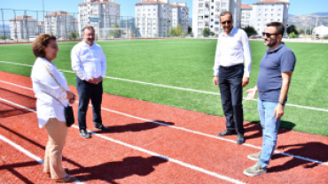 Gençlik ve Spor İl Müdürlüğü, Emet’in spor tesislerini denetledi
