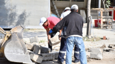 Bordür Kaldırma Çalışmaları, Yollarda Sıcak Asfaltın Yolunu Açıyor