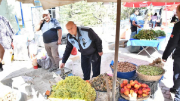 EMET PAZARINDA ZABITADAN SIKI DENETİM