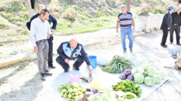 EMET PAZARINDA ZABITADAN SIKI DENETİM