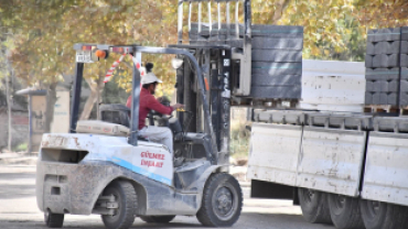 Emet’teki geniş kapsamlı altyapı ve yol çalışmaları sürüyor