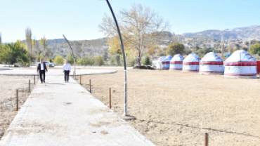 Belediye Başkanımız Hüseyin Doğan,Türk obası ve mesire alanında İncelemelerde bulundu.