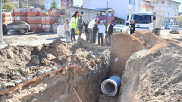 Emet’te sona yaklaşan altyapı çalışmaları detaylı şekilde incelendi