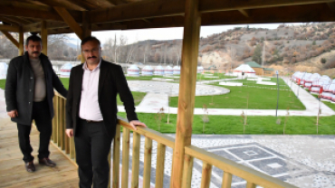 Emet Belediye Başkanımız Hüseyin Doğan, Muhsin Yazıcıoğlu Emet Atayurt Obası'ndaki Çalışmaları İnceledi