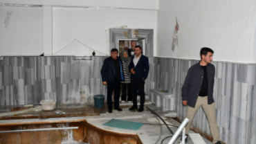 BAŞKAN KOCA VE KAYMAKAM BAŞKAPAN’DAN EMET TERMAL OTEL’DE İNCELEMELER