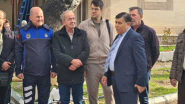 BAŞKAN KOCA’DAN YEŞİL KAPLICALARDA İNCELEME