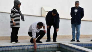 BAŞKAN KOCA VE KAYMAKAM BAŞKAPAN’DAN EMET TERMAL OTEL’DE İNCELEMELER