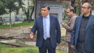 BAŞKAN KOCA’DAN YEŞİL KAPLICALARDA İNCELEME