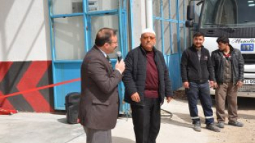 ŞİMŞEK ROTBALANS VE OTO LASTİK TAMİR SERVİSİ BUGÜN CUMA NAMAZI SONRASI DUALARLA AÇILDI...