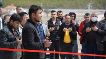 ŞİMŞEK ROTBALANS VE OTO LASTİK TAMİR SERVİSİ BUGÜN CUMA NAMAZI SONRASI DUALARLA AÇILDI...