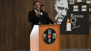 10 Kasım Atatürk'ü Anma Programı Gerçekleşti