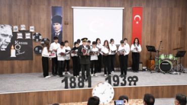 10 Kasım Atatürk'ü Anma Programı Gerçekleşti