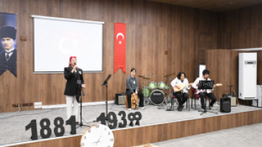 10 Kasım Atatürk'ü Anma Programı Gerçekleşti