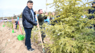 Milli Ağaçlandırma Günü’nde Emet’te 300 Fidan Toprakla Buluştu