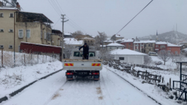 EMET'TE KARLA MÜCADELE BAŞLADI