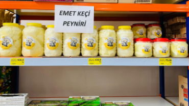 EMET KEÇİ PEYNİRİ RAFLARDA YERİNİ ALDI